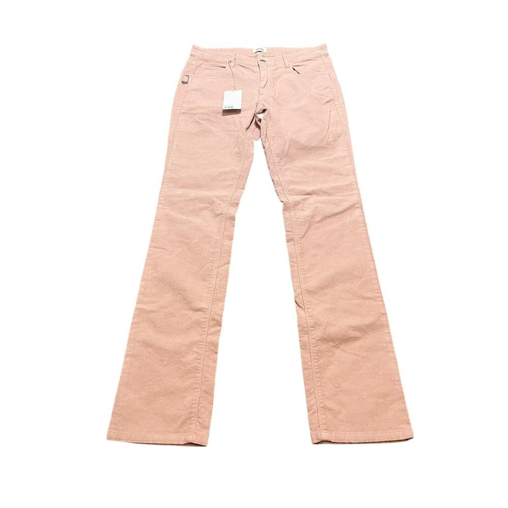 Zadig & Voltaire‎ Clint Velours Rose Pink Trousers Pants Size 40 US Large NWT - Picture 2 of 11
